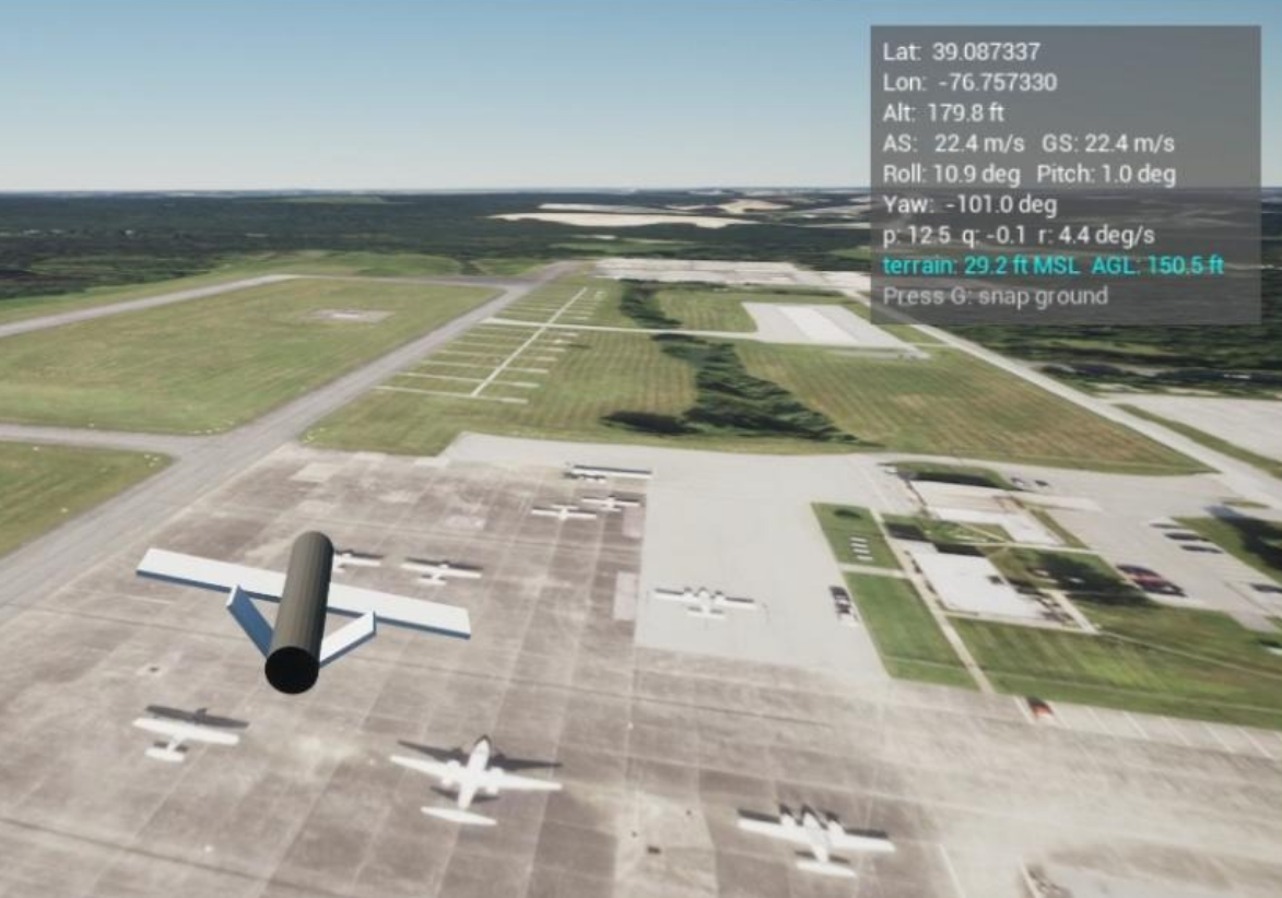 Flight simulation using high-fidelity models